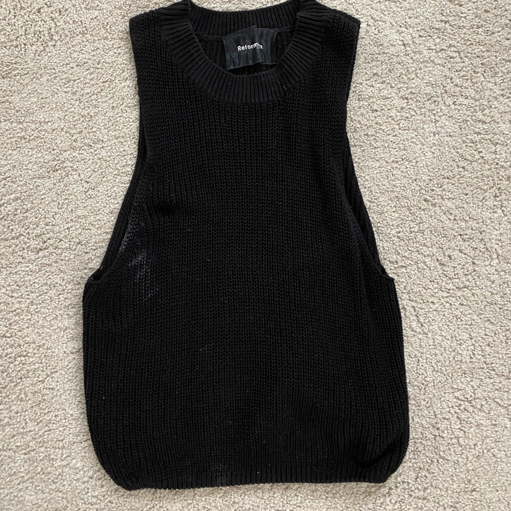 REFORMATION knit tank top